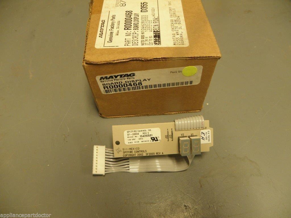 Maytag Whirlpool Dishwasher R0000468 Display Board NEW IN BOX Maytag Whirlpool Dishwasher R0000468 Display Board NEW IN BOX